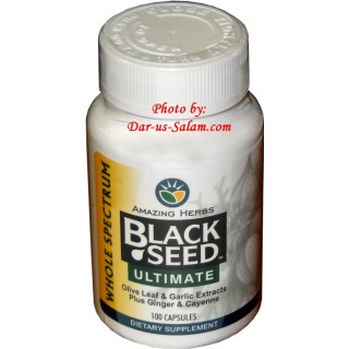Black Seed Ultimate (100 Capsules) Health Support | Dar-us-Salam