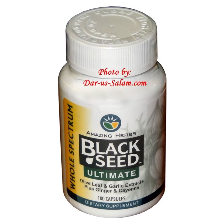 Black Seed Ultimate (100 Capsules) Health Support | Dar-us-Salam