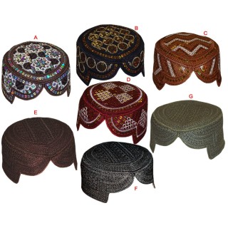 Sindhi Cap (Small Size) | Traditional Style | Dar-us-Salam