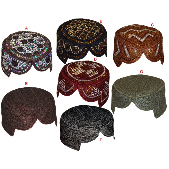 Sindhi Cap (Small Size) | Traditional Style | Dar-us-Salam