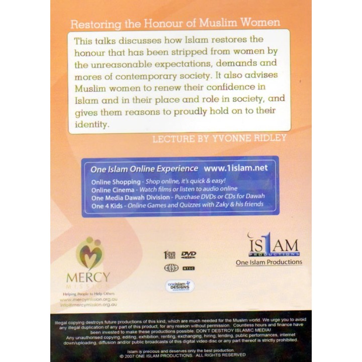Restoring the Honour of Muslim Women (DVD) | Shop Dar-us-Salam