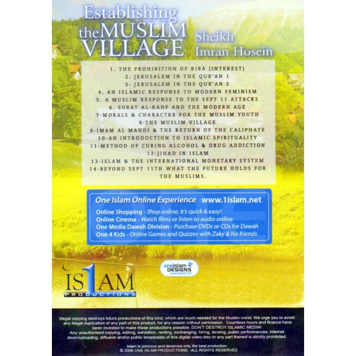 Establishing the Muslim Village (DVD) | Shop at Dar-us-Salam