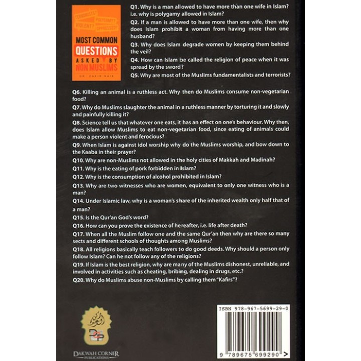 Common Questions by Non-Muslims | Buy Dawah Book at Dar-us-Salam