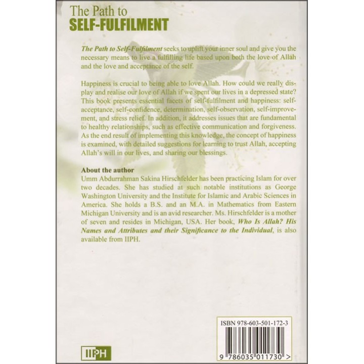 Path to Self-Fulfillment طريق تحقيق الذات | Shop Dar-us-Salam
