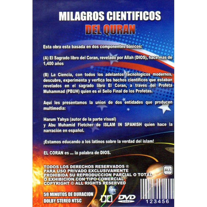 Spanish: Milagros Científicos del Qurán (DVD) | Dar-us-Salam