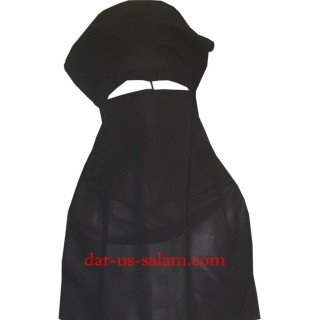 Black Niqab نقاب أسود | Buy Modest Wear at Dar-us-Salam