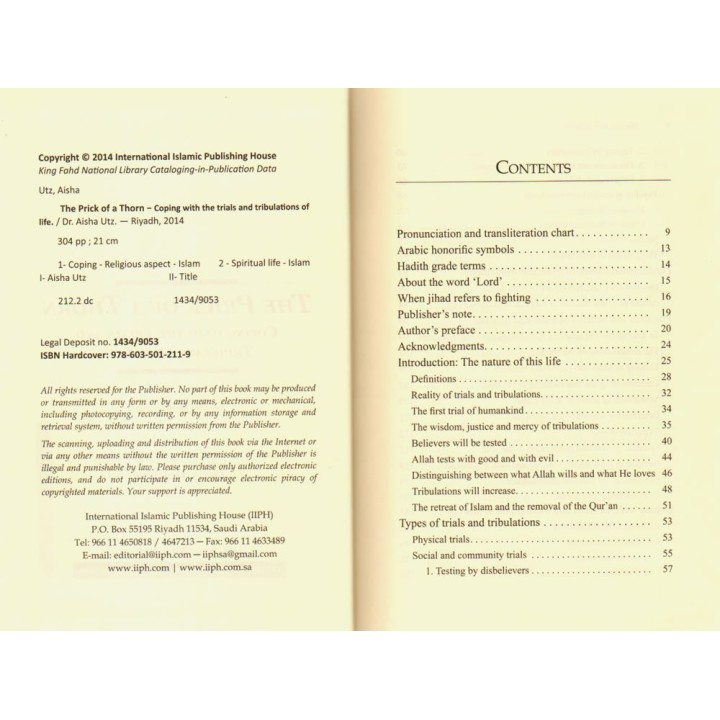 The Prick of a Thorn