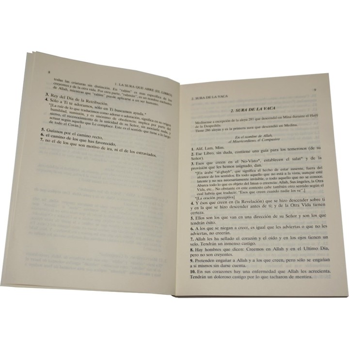 Spanish: Del Noble Coran (Medium) | Buy Book at Dar-us-Salam