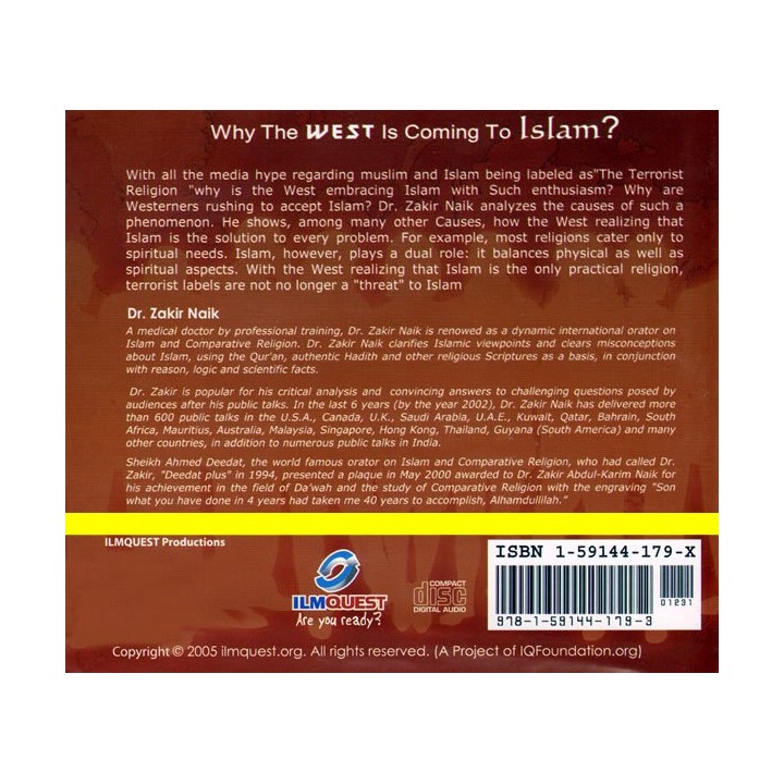 Why the West is coming to Islam? (2 CDs)