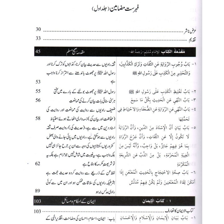 Urdu: Sahih Muslim (5 Vol Set)