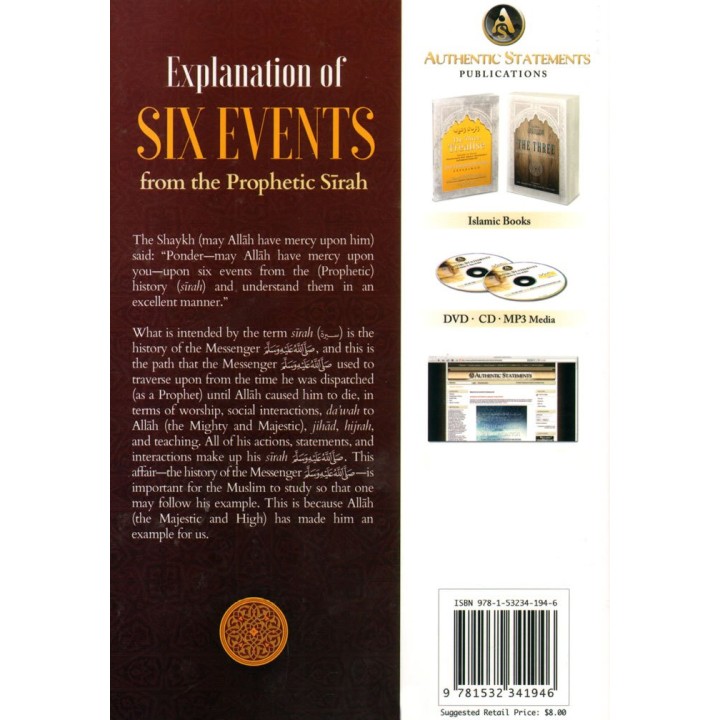 Six Events from the Prophetic Sirah
