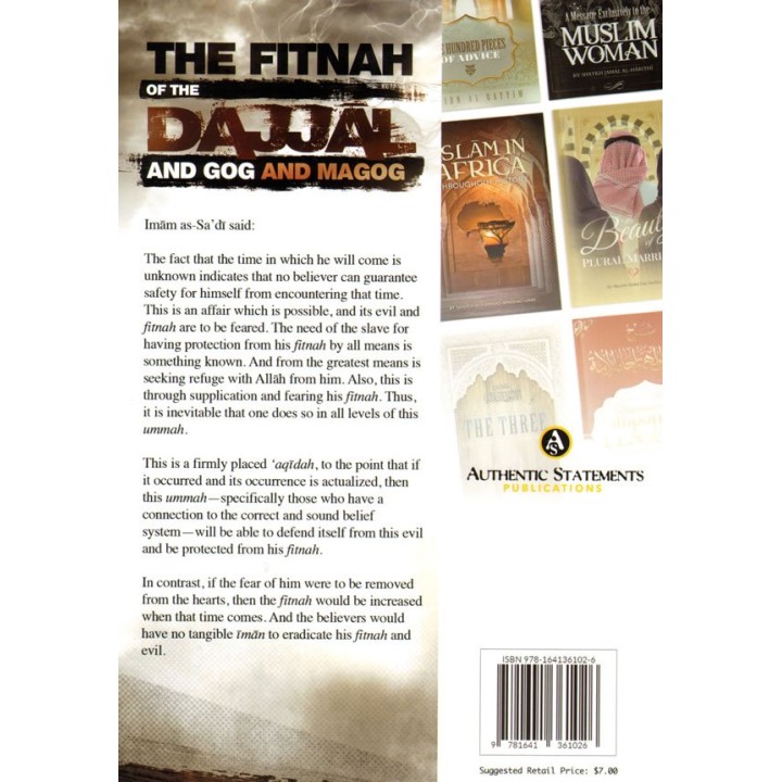 The Fitnah of the Dajjal and Gog & Magog