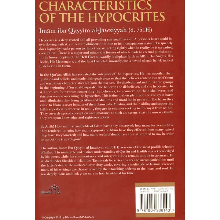 Characteristics of the Hypocrites