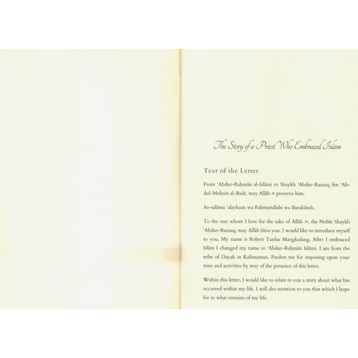 The Story of a Priest Who Embraced Islam