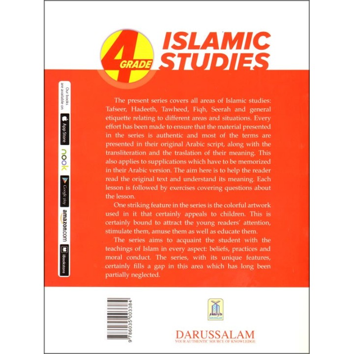 Islamic Studies Grade 4 | Forth Grade Study Book for Kids