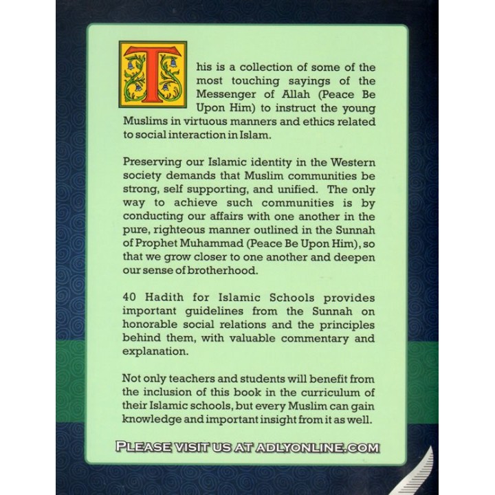 40 Hadith for Islamic Schools 1 | Shop Book at Dar-us-Salam