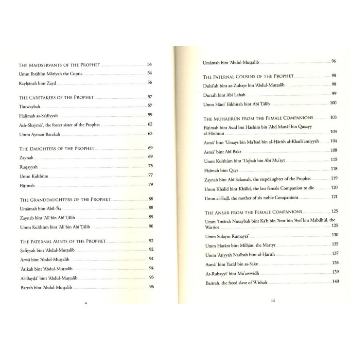 The Illustrious Women of Islam from the First Generation