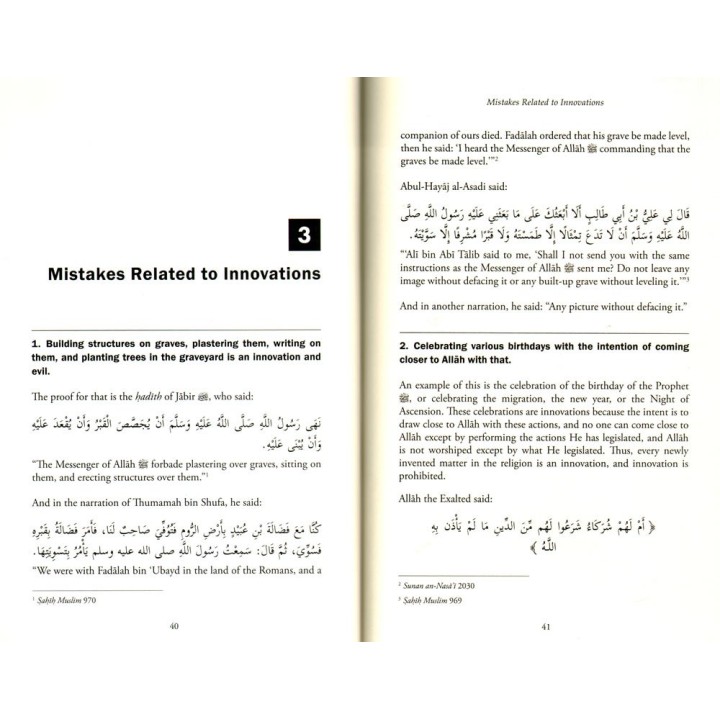 Clarifying Common Mistakes Widespread Among The Muslims