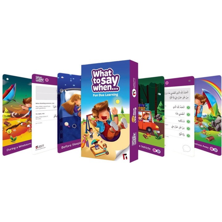 What to Say When ... | Daily Duas for Kids | Shop Dar-us-Salam