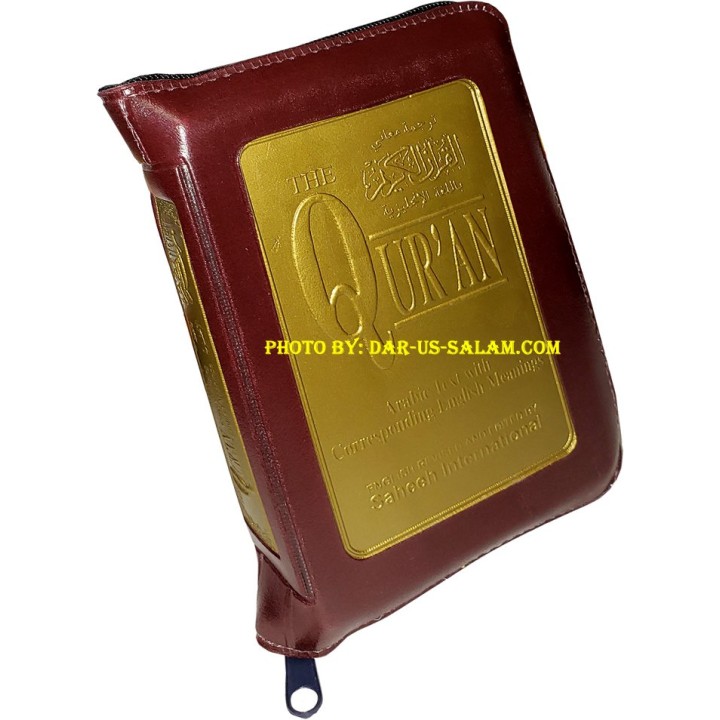 Qur'an by Saheeh Intl (Arb-Eng Pocket-size Zipper)