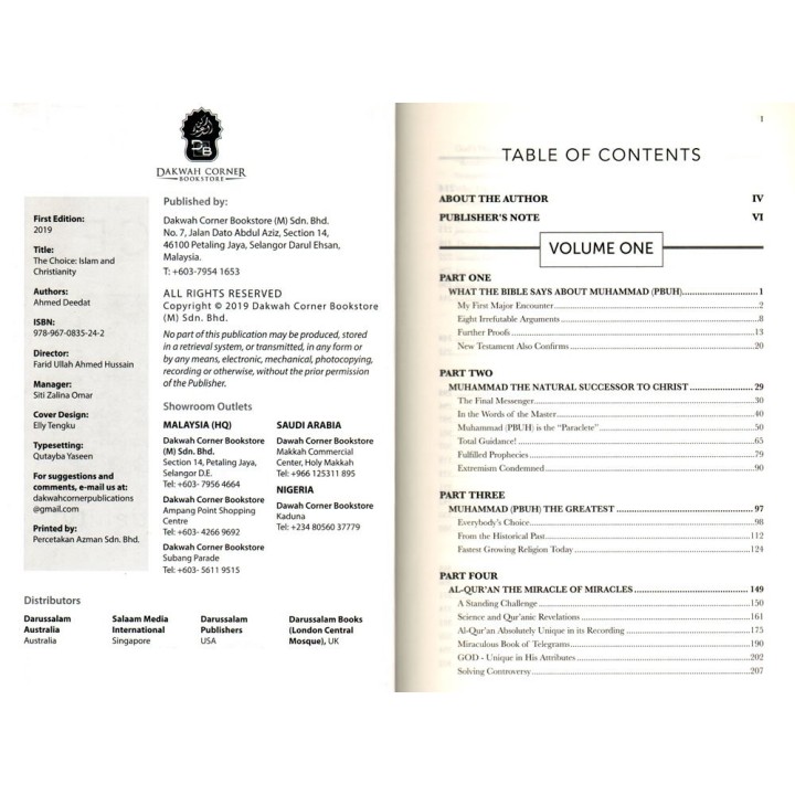 The Choice - Ahmed Deedat