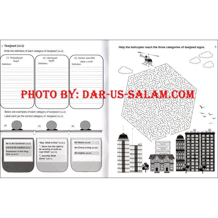 Four Fundamental Principles of Shirk (activity book)