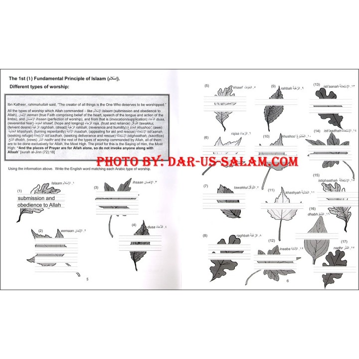 Three Fundamental Principles of Islam (activity book)