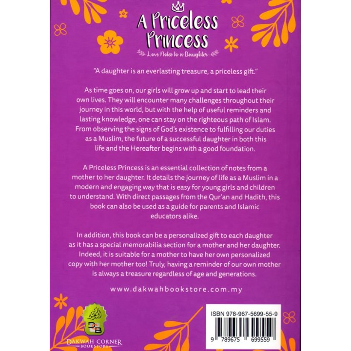 A Priceless Princess - Love Notes to a Daughter