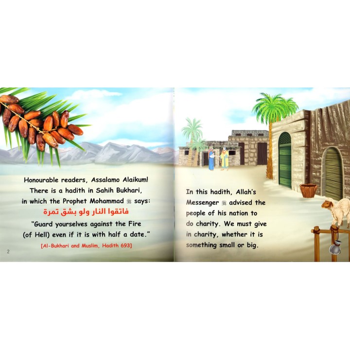 Assurance of Paradise by Giving Charity