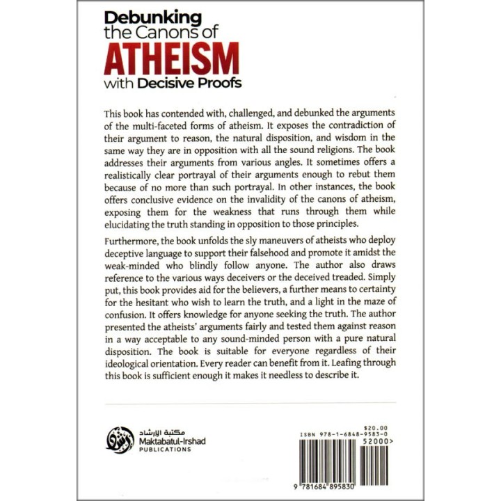Debunking the Canons of Atheism | Buy Book at Dar-us-Salam