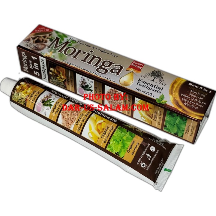 Moringa Herbal Toothpaste - Plant-Based | Dar-us-Salam