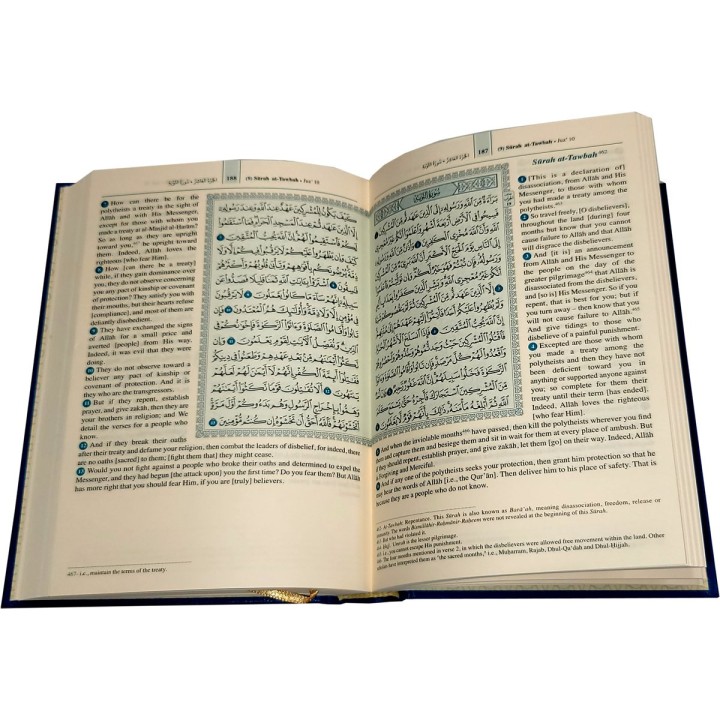 Qur'an Saheeh Intl (Arabic-English - Medium Book) | Dar-us-Salam
