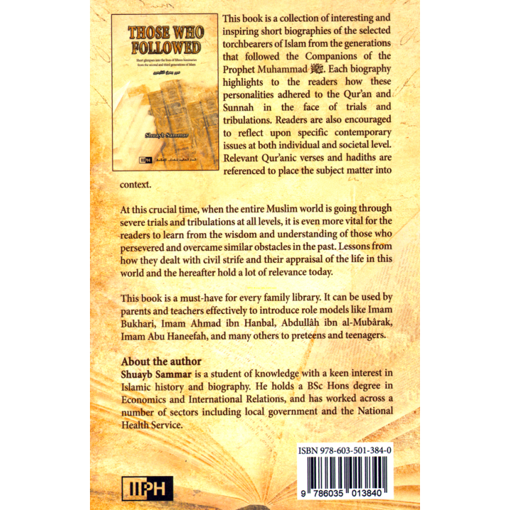 Those Who Followed سير بعض التابعين | Purcahse at Dar-us-Salam