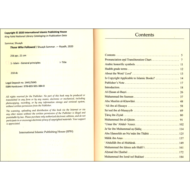 Those Who Followed سير بعض التابعين | Purcahse at Dar-us-Salam