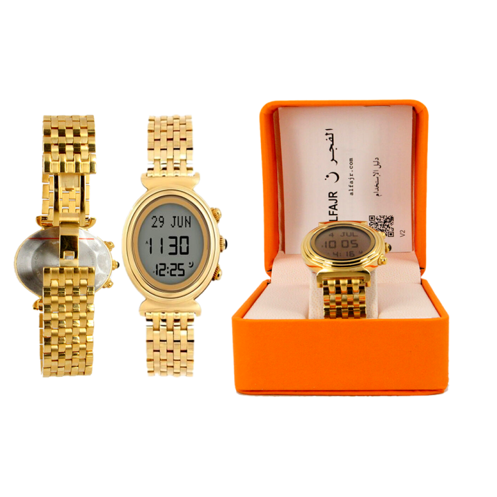 Alfajr WF-14S Ladies Azan Watch | Elegant Prayer Watch