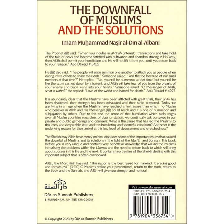 Downfall of Muslims & Solutions | Buy Book at Dar-us-Salam