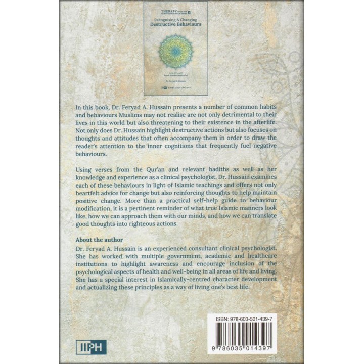 Therapy 3: Changing Destructive Behaviours | Shop Dar-us-Salam