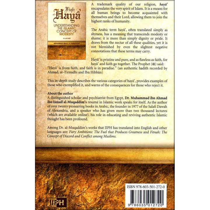 Fiqh al-Haya: Modesty in Islam فقه الحياء | Buy at Dar-us-Salam