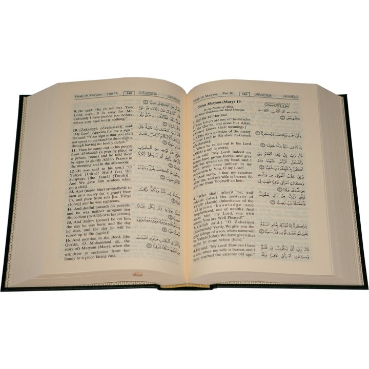 Noble Quran Arabic-English (6x9in Hardback Book) | Dar-us-Salam