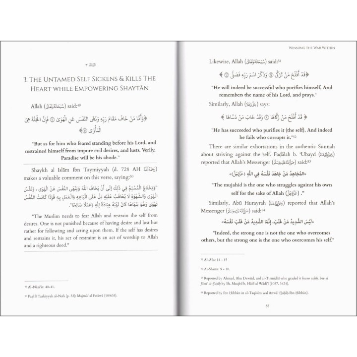 Winning the War Within | Shop Book at Dar-us-Salam