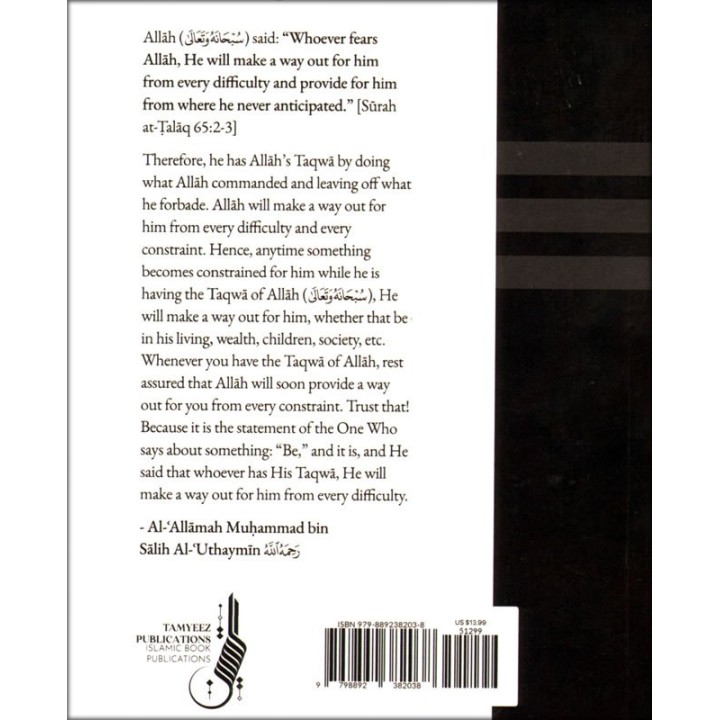 Taqwa: The Path to Success التقوى | Buy Book at Dar-us-Salam