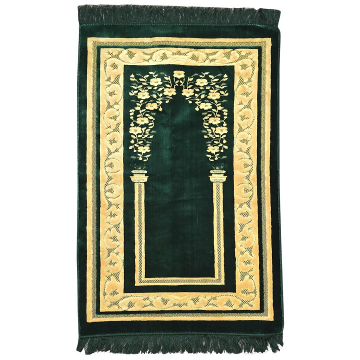 Prayer Rug with Cut Work Design | Premium | Dar-us-Salam