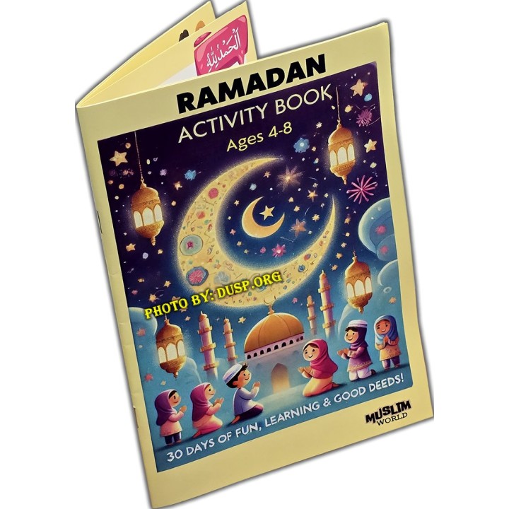 Ramadan Activity Book for Kids (Ages 4–8) | Get at Dar-us-Salam