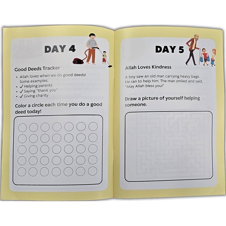 Ramadan Activity Book for Kids (Ages 4–8) | Get at Dar-us-Salam