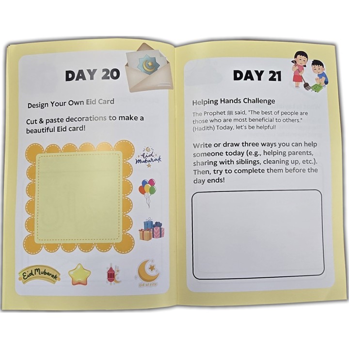 Ramadan Activity Book for Kids (Ages 4–8) | Get at Dar-us-Salam