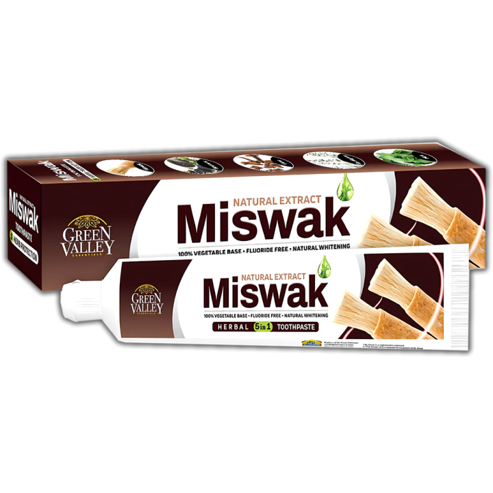 Miswak Herbal Toothpaste -Fluoride-free | Order Dar-us-Salam