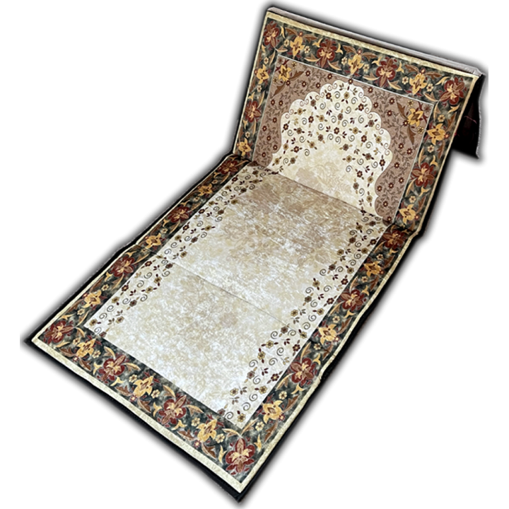 Prayer Rug with Built-in Back Support | Buy Dar-us-Salam